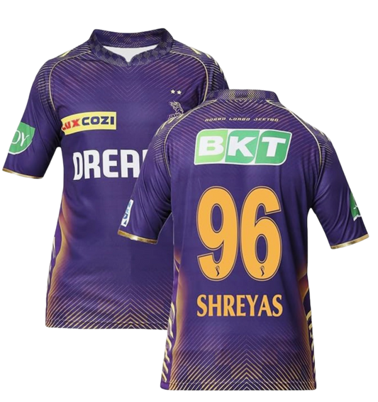 KKR IPL 2024 - Shreyas Jersey